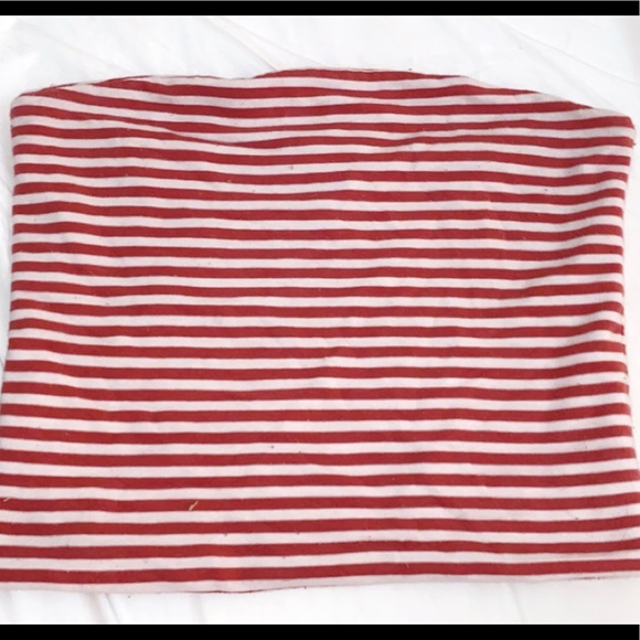 Brandy Melville Red & White tube top - Picture 4 of 4